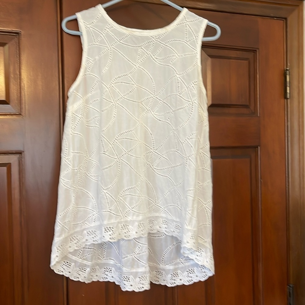 Cabi Gemma top in white size M - Picture 2 of 5